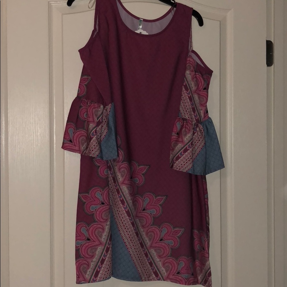 Small Auditions Cold Shoulder Dress